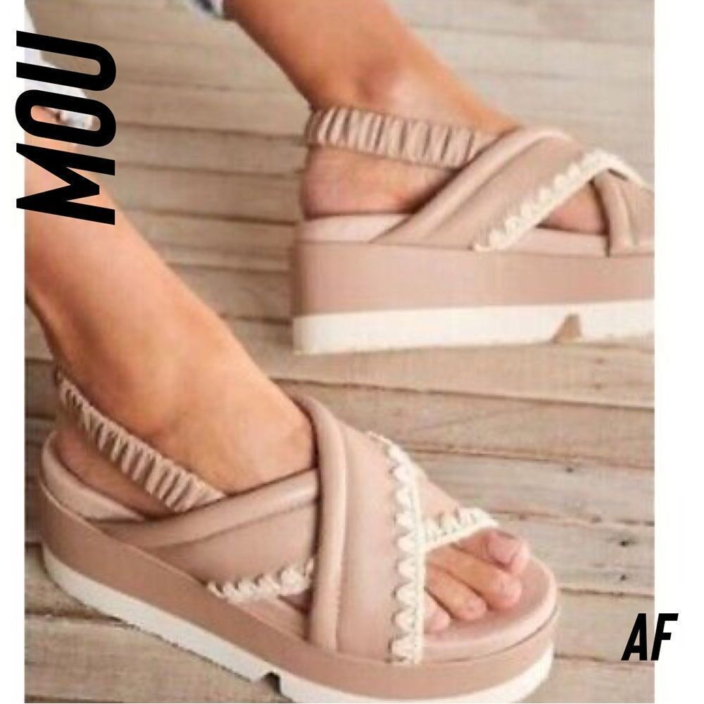 Mou Pink Platform Shoes